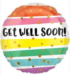 Jumbo Get Well Soon Mylar from Krupp Florist, your local Belleville flower shop