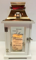 "Heaven" Lantern lantern-1806 from Krupp Florist, your local Belleville flower shop