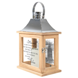 "A Memory" Lantern lantern-1816 from Krupp Florist, your local Belleville flower shop