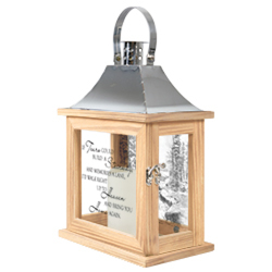 "If tears could build" Lantern lantern-1817 from Krupp Florist, your local Belleville flower shop