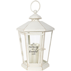 "Beautiful Life" lantern lantern-1902  from Krupp Florist, your local Belleville flower shop