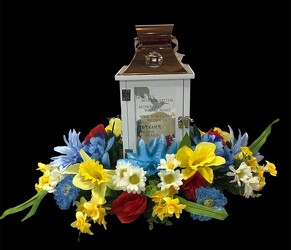 Stylized lantern lantern-2316sty from Krupp Florist, your local Belleville flower shop