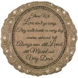 "Always Near" Beadworks™ Garden Stone from Krupp Florist, your local Belleville flower shop