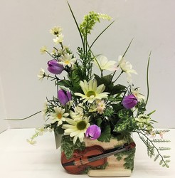 Silk arrangement silk-arrg1836 from Krupp Florist, your local Belleville flower shop