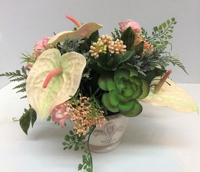 Silk arrangement silk-arrg1932 from Krupp Florist, your local Belleville flower shop