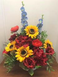 Silk arrangement silk-arrg2116 from Krupp Florist, your local Belleville flower shop