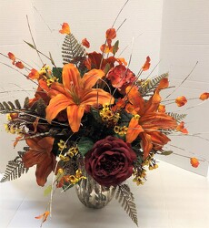 Silk arrangement silk-arrg2255 from Krupp Florist, your local Belleville flower shop