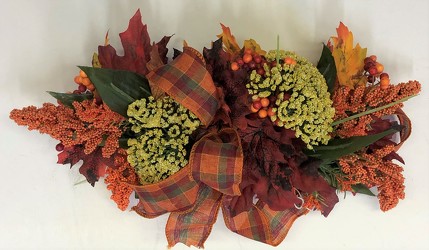 Silk swag-Fall-silkswag-28 from Krupp Florist, your local Belleville flower shop