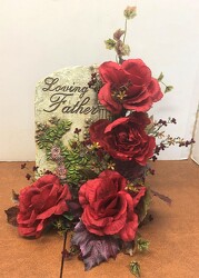 Loving Father resin plaque-stylized ss-2111sty from Krupp Florist, your local Belleville flower shop