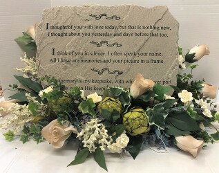 Large stone stylized ss-2211sty from Krupp Florist, your local Belleville flower shop
