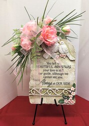 Memories plaque stylized ss-63464sty from Krupp Florist, your local Belleville flower shop