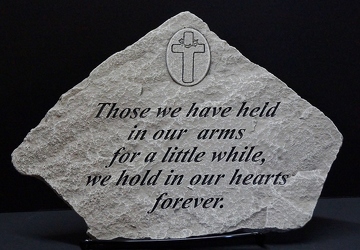 Those We Have Held Stone Small  from Krupp Florist, your local Belleville flower shop