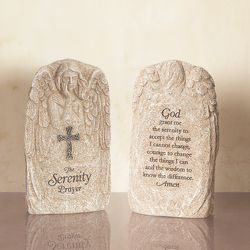 The serenity prayer angel plaque ss15s-23 from Krupp Florist, your local Belleville flower shop