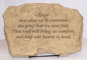 Hope stone-medium ss16-10 from Krupp Florist, your local Belleville flower shop