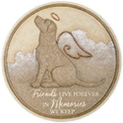 Dog Memorial Stone from Krupp Florist, your local Belleville flower shop