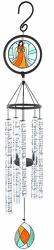Tears 35" Stained Glass Sonnet Chime wc-60448 from Krupp Florist, your local Belleville flower shop