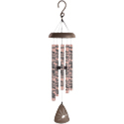 Memories 30" rose gold sonnet wind chime wc-60669 from Krupp Florist, your local Belleville flower shop