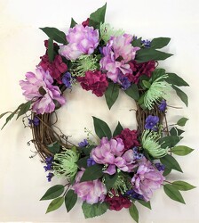 Wreath silk wreath22-14 from Krupp Florist, your local Belleville flower shop