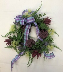Wreath silk wreath23-02 from Krupp Florist, your local Belleville flower shop