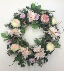 Wreath silk wreath23-10 from Krupp Florist, your local Belleville flower shop