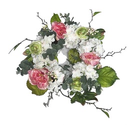 Wreath silk wreath23-14 from Krupp Florist, your local Belleville flower shop