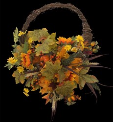 Wreath silk wreath23-17 from Krupp Florist, your local Belleville flower shop