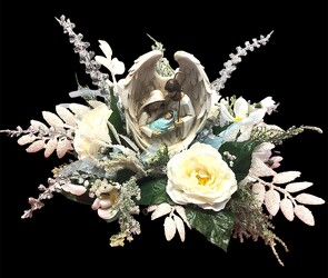 Manger Silk Arrangement 2312 from Krupp Florist, your local Belleville flower shop