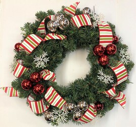 Christmas wreath xmas-wreath2202 from Krupp Florist, your local Belleville flower shop