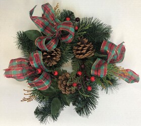 Christmas wreath xmas-wreath39 from Krupp Florist, your local Belleville flower shop