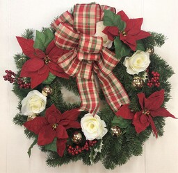 Christmas wreath xmas-wreath47 from Krupp Florist, your local Belleville flower shop